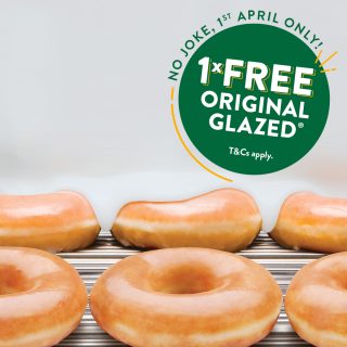 DEAL: Krispy Kreme - Free Original Glazed Doughnut (1 April 2024) 7