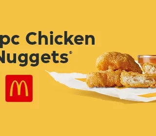 DEAL: McDonald's - Free 6 McNuggets with $25+ Spend via Menulog (until 28 April 2024) 7