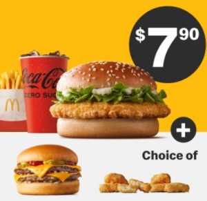 DEAL: McDonald’s - $29.95 Family McClassics Box (4 Burgers, 2 Family Fries, 10 Nuggets, 4 Soft Drinks) 4