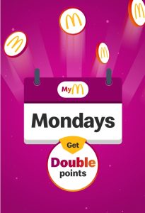 DEAL: McDonald’s - Double Points via mymacca's App (1 April 2024) 3