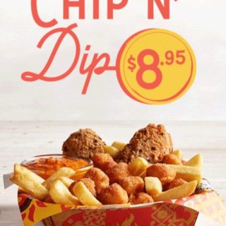 DEAL: Oporto - $8.95 Chip & Dip Meal via Online or App 6