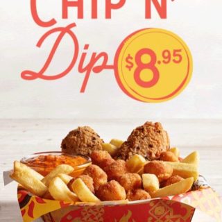 DEAL: Oporto - $8.95 Chip & Dip Meal via Online or App 2 DEAL: Oporto - $8.95 Chip & Dip Meal via Online or App 2