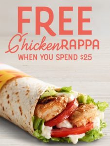 DEAL: Oporto - Free Grilled Chicken Rappa with $25 Spend via App 9 DEAL: Oporto - Free Grilled Chicken Rappa with $25 Spend via App 1