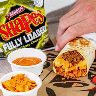 NEWS: Taco Bell - Shapes Ultimate Cheese Burrito Taco 9