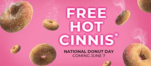 DEAL: Donut King - Free Cinnamon Donut (7 June 2024) 3
