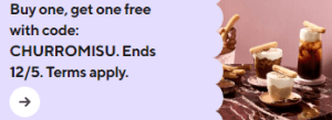 DEAL: San Churro - Buy One Get One Free Selected Items via DoorDash (until 12 May 2024) 6 DEAL: San Churro - Buy One Get One Free Selected Items via DoorDash (until 12 May 2024) 6