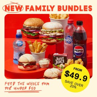 DEAL: Grill'd Family Bundles from $49.90 1