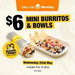 DEAL: Guzman Y Gomez – $6 Mini Burritos or Bowls via Menulog (22 May 2024)