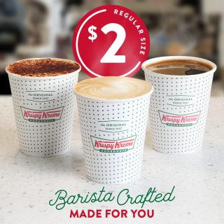 DEAL: Krispy Kreme - $2 Regular Coffee (until 27 May 2024) 8