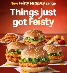 NEWS: McDonald's Feisty McSpicy Range 27 NEWS: McDonald's Feisty McSpicy Range 1