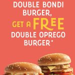 DEAL: Oporto – Buy One Double Bondi Burger, Get a Free Double Oprego Burger via DoorDash (until 2 June 2024)