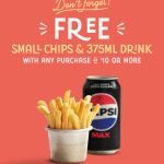 DEAL: Oporto – Free Small Chips & 375ml Drink with $10 Spend for Flame Rewards Members (until 12 May 2024)