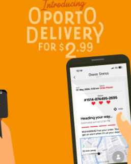 NEWS: Oporto Introduces $2.99 Delivery via App 10