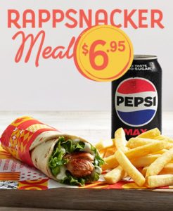 DEAL: Oporto - $6.95 Rappsnacker Meal via Online or App (until 25 August 2024) 9 DEAL: Oporto - $6.95 Rappsnacker Meal via Online or App (until 25 August 2024) 1