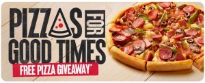Pizza Hut Pizzas for Good Times - Free Pizza Giveaway 4-6pm from 26 July to 12 August 2024 6 Pizza Hut Pizzas for Good Times - Free Pizza Giveaway 4-6pm from 26 July to 12 August 2024 1