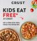DEAL: Crust Pizza - Free Kids Pizza with $45 Spend (until 14 August 2024) 5 DEAL: Crust Pizza - Free Kids Pizza with $45 Spend (until 14 August 2024) 5