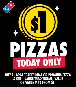 Domino’s Brings Back $1 Pizza Saturdays Deal