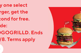 DEAL: Grill'd - Buy One Get One Free Selected Burgers via DoorDash (until 25 August 2024) 7 DEAL: Grill'd - Buy One Get One Free Selected Burgers via DoorDash (until 25 August 2024) 7