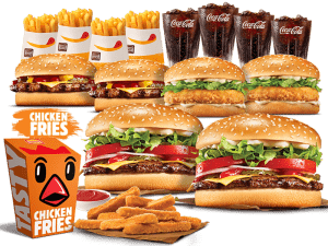 DEAL: Hungry Jack's $39.95 Chicken Fries Mega Feast 1
