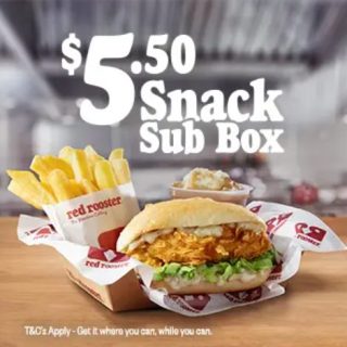 Red Rooster Brings Back $5.50 Snack Sub Box Deal 7