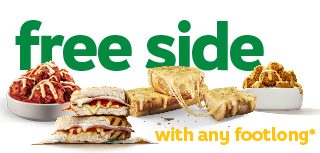 DEAL: Subway – Free Side with Any Footlong Sub via App or Online (until 3 September 2024) 8 DEAL: Subway – Free Side with Any Footlong Sub via App or Online (until 3 September 2024) 8