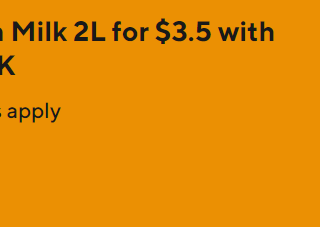 DEAL: 7-Eleven - 2L Milk for $3.50 via DoorDash (until 8 September 2024) 3