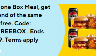 DEAL: Chicken Treat - Buy One Get One Free Box Meal via DoorDash (until 29 September 2024) 3