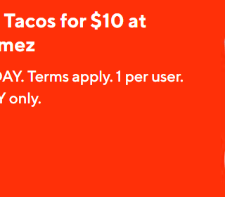 DEAL: Guzman Y Gomez - 3 Tacos for $10 via DoorDash (2 September 2024) 7