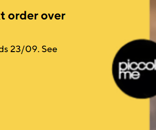 DEAL: Piccolo Me - 30% off with $25+ Spend via DoorDash (until 23 September 2024) 1