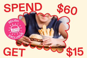 DEAL: Grill'd - $15 Voucher for Next Order with $60 Spend for Relish Members (until 24 February 2025) 1 DEAL: Grill'd - $15 Voucher for Next Order with $60 Spend for Relish Members (until 24 February 2025) 1