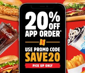 DEAL: Hungry Jack's - 20% off Pick Up Orders with $20+ Spend via App (until 14 April 2025) 29 DEAL: Hungry Jack's - 20% off Pick Up Orders with $20+ Spend via App (until 14 April 2025) 1