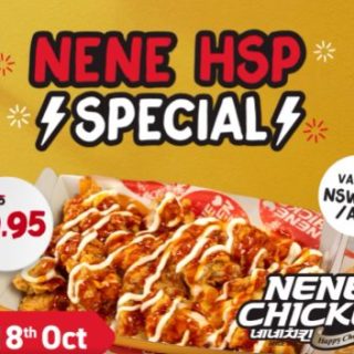 DEAL: Nene Chicken - $9.95 HSP Halal Snack Pack (18 October 2024) 1