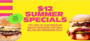 DEAL: Grill'd - $12 Weekly Summer Specials for Relish Members (until 24 November 2024) 1 DEAL: Grill'd - $12 Weekly Summer Specials for Relish Members (until 24 November 2024) 1