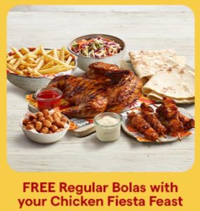 DEAL: Oporto - Free Regular Chicken Bolas with Chicken Fiesta Feast via Online or App (until 8 December 2024) 9 DEAL: Oporto - Free Regular Chicken Bolas with Chicken Fiesta Feast via Online or App (until 8 December 2024) 1