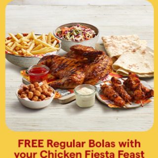 DEAL: Oporto - Free Regular Chicken Bolas with Chicken Fiesta Feast via Online or App (until 8 December 2024) 4 DEAL: Oporto - Free Regular Chicken Bolas with Chicken Fiesta Feast via Online or App (until 8 December 2024) 4