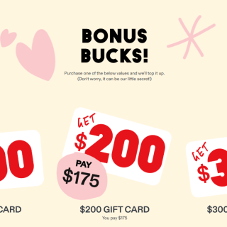 DEAL: Grill'd - $100 Gift Card for $90, $200 for $175, $300 for $250, $500 for $400 10 DEAL: Grill'd - $100 Gift Card for $90, $200 for $175, $300 for $250, $500 for $400 10