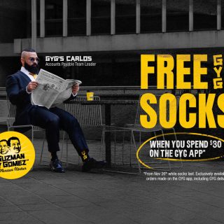 DEAL: Guzman Y Gomez - Free Pair of Socks per $30 Spent via App or Web 5