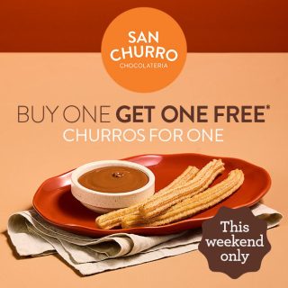 DEAL: San Churro - Buy One Get One Free Churros for One for el Social Members (29 November 2024) 4