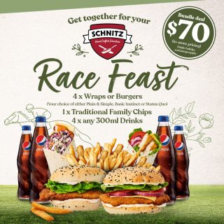 DEAL: Schnitz - $70 Race Feast 7