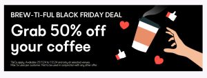 DEAL: Skip App - 50% off Coffee at Selected Venues (until 1 December 2024) 1
