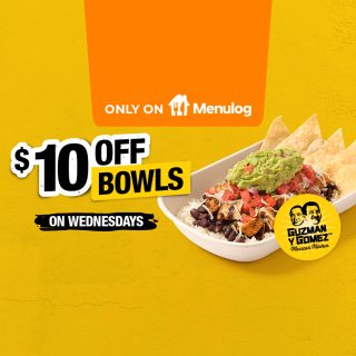 DEAL: Guzman Y Gomez – $10 off Bowls on Wednesdays via Menulog (until 29 January 2025) 8