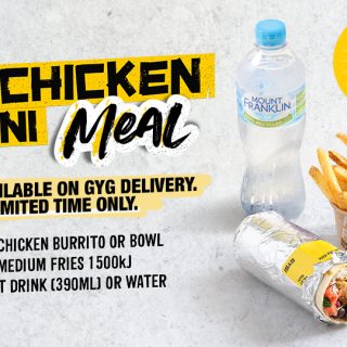 DEAL: Guzman Y Gomez – $12 Chicken Mini Meal via GYG Delivery 9