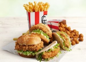 DEAL: KFC $24.95 Burger Dinner