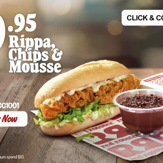 DEAL: Red Rooster - $9.95 Rippa, Regular Chips & Chocolate Mousse via Click & Collect Online or App 8