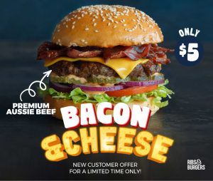 DEAL: Ribs & Burgers - $5 Bacon & Cheese, Butcher's Original Burger or Crispy Chicken Burger Online 3