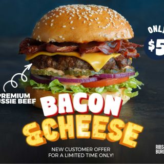 DEAL: Ribs & Burgers - $5 Bacon & Cheese, Butcher's Original Burger or Crispy Chicken Burger Online 1