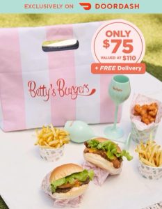 DEAL: Betty's Burgers - $75 Luxe Love Picnic Pack via DoorDash 7