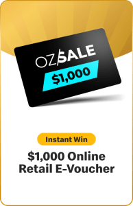 $1,000 Ozsale Online Retail E-Voucher - Suprize Fries McDonald's 2025 1 $1,000 Ozsale Online Retail E-Voucher - Suprize Fries McDonald's 2025 1