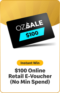 $100 Ozsale Online Retail E-Voucher - Suprize Fries McDonald's 2025 1