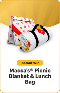 Macca's Picnic Blanket & Lunch Bag - Suprize Fries McDonald's 2025 1 Macca's Picnic Blanket & Lunch Bag - Suprize Fries McDonald's 2025 1